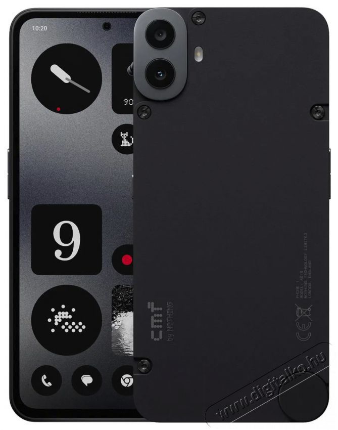 CMF BY NOTHING Phone 1 8GB/128GB black Mobil / Kommunik&aacute;ci&oacute; / Smart - Okostelefon - Android - 523251
