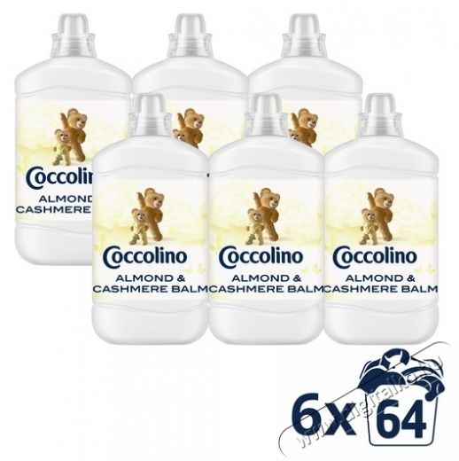 Coccolino Sensitive Almond 6 &times; 1600 ml &Ouml;bl&iacute;tő Sz&eacute;ps&eacute;g&aacute;pol&aacute;s / Eg&eacute;szs&eacute;g - Egy&eacute;b sz&eacute;ps&eacute;g / eg&eacute;szs&eacute;g term&eacute;k - 537590
