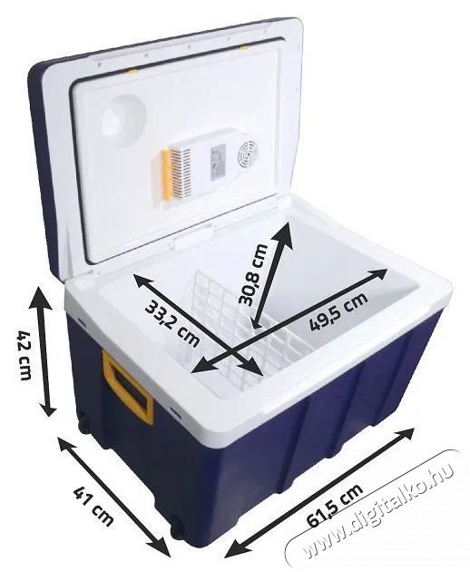 Compass 50l 230V / 12V mobil Konyhai term&eacute;kek - Hűtő, fagyaszt&oacute; (szabadon&aacute;ll&oacute;) - Fagyaszt&oacute;l&aacute;da - 523265