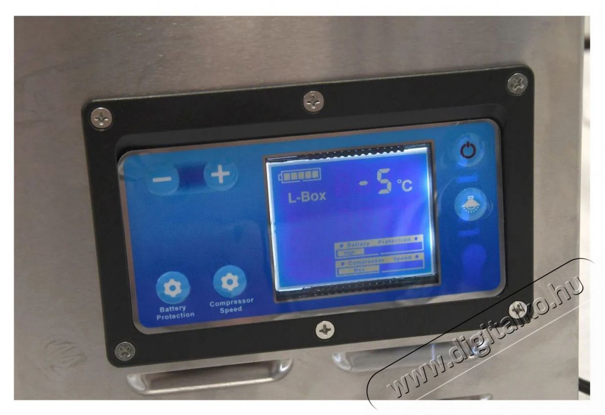 Compass BIG FRIDGE, kompresszor, 60 l, 230 / 24 / 12 V, -20 &deg;C Konyhai term&eacute;kek - Hűtő, fagyaszt&oacute; (szabadon&aacute;ll&oacute;) - Fagyaszt&oacute;l&aacute;da - 523260