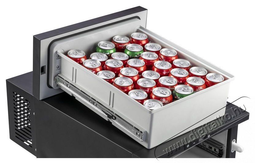 Compass Hűtől&aacute;da, kompresszoros, be&eacute;p&iacute;tett, kih&uacute;zhat&oacute;s 20 l 12/24 V Konyhai term&eacute;kek - Hűtő, fagyaszt&oacute; (szabadon&aacute;ll&oacute;) - Hordozhat&oacute; hűtőt&aacute;ska - 530634