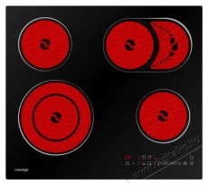 Concept SDV3860 Konyhai term&eacute;kek - S&uuml;tő-főzőlap, tűzhely (be&eacute;p&iacute;thető) - Elektromos főzőlap (be&eacute;p&iacute;thető) - 504377