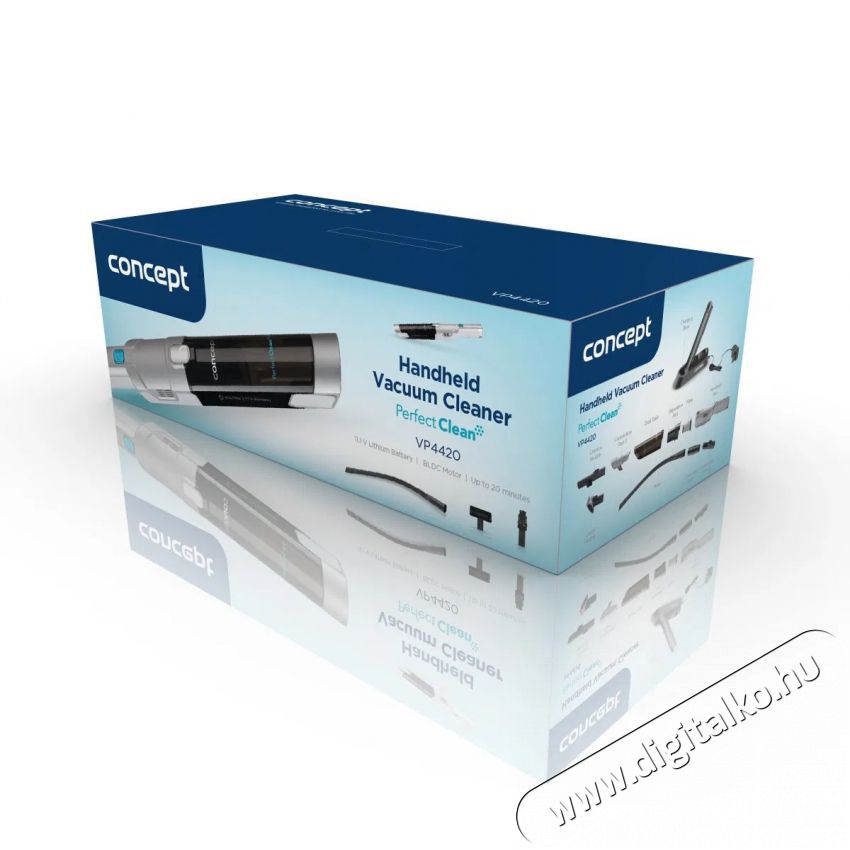 Concept VP4420 11,1 V Perfect Clean H&aacute;ztart&aacute;s / Otthon / K&uuml;lt&eacute;r - Porsz&iacute;v&oacute; / takar&iacute;t&oacute;g&eacute;p - K&eacute;zi / &aacute;ll&oacute; porsz&iacute;v&oacute; - 510924
