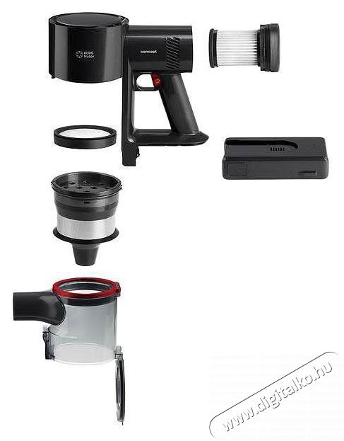 Concept VP6250 4in1 ULTIMATE Pro H&aacute;ztart&aacute;s / Otthon / K&uuml;lt&eacute;r - Porsz&iacute;v&oacute; / takar&iacute;t&oacute;g&eacute;p - K&eacute;zi / &aacute;ll&oacute; porsz&iacute;v&oacute; - 510942