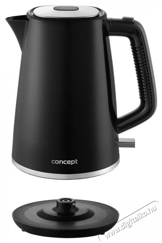 Concept RK2375 fekete Konyhai term&eacute;kek - V&iacute;zforral&oacute; / teafőző - 513013