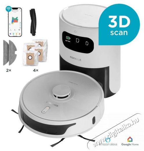 Concept VR3450 2in1 PERFECT CLEAN Laser 3D &Uacute;jdons&aacute;gok - &Uacute;j term&eacute;kek - 510909