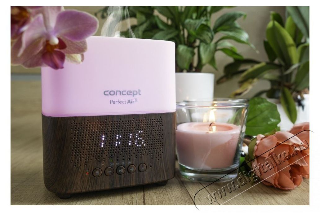 Concept DF2011 Perfect Air Dark Wood Sz&eacute;ps&eacute;g&aacute;pol&aacute;s / Eg&eacute;szs&eacute;g - L&eacute;gtiszt&iacute;t&oacute; / p&aacute;r&aacute;s&iacute;t&oacute; / p&aacute;r&aacute;tlan&iacute;t&oacute; - P&aacute;r&aacute;s&iacute;t&oacute; - 523306