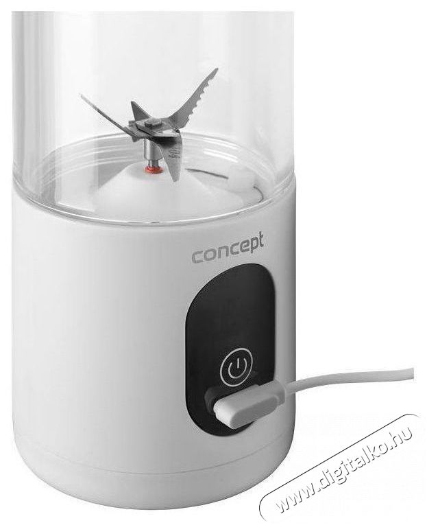 Concept SM4000 Smoothie FitMaker, USB, feh&eacute;r Konyhai term&eacute;kek - Konyhai kisg&eacute;p (elők&eacute;sz&iacute;t&eacute;s / feldolgoz&aacute;s) - Turmixg&eacute;p - 523328