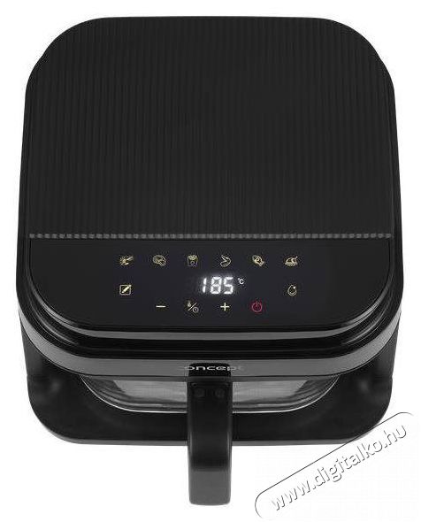 Concept Concept FR5500 GLASS & FAST 5,5 l Konyhai term&eacute;kek - Konyhai kisg&eacute;p (s&uuml;t&eacute;s / főz&eacute;s / hűt&eacute;s / &eacute;telk&eacute;sz&iacute;t&eacute;s) - L&eacute;gkever&eacute;ses főzőg&eacute;p / elektromos kukta / multifunkci&oacute;s s&uuml;tő - 523342