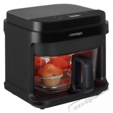 Concept Concept FR5500 GLASS & FAST 5,5 l Konyhai term&eacute;kek - Konyhai kisg&eacute;p (s&uuml;t&eacute;s / főz&eacute;s / hűt&eacute;s / &eacute;telk&eacute;sz&iacute;t&eacute;s) - L&eacute;gkever&eacute;ses főzőg&eacute;p / elektromos kukta / multifunkci&oacute;s s&uuml;tő - 523342