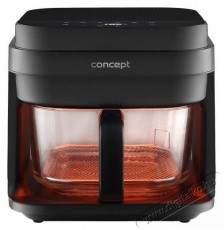 Concept Concept FR5500 GLASS & FAST 5,5 l Konyhai term&eacute;kek - Konyhai kisg&eacute;p (s&uuml;t&eacute;s / főz&eacute;s / hűt&eacute;s / &eacute;telk&eacute;sz&iacute;t&eacute;s) - L&eacute;gkever&eacute;ses főzőg&eacute;p / elektromos kukta / multifunkci&oacute;s s&uuml;tő - 523342