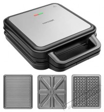 Concept SV3080 Family 3in1 1200 W Konyhai term&eacute;kek - Konyhai kisg&eacute;p (s&uuml;t&eacute;s / főz&eacute;s / hűt&eacute;s / &eacute;telk&eacute;sz&iacute;t&eacute;s) - Melegszendvics / gofri s&uuml;tő - 523272
