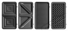 Concept SV3070 XXL 4 az 1-ben 900 W Konyhai term&eacute;kek - Konyhai kisg&eacute;p (s&uuml;t&eacute;s / főz&eacute;s / hűt&eacute;s / &eacute;telk&eacute;sz&iacute;t&eacute;s) - Melegszendvics / gofri s&uuml;tő - 523277
