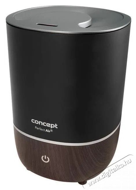 Concept ZV1210 Perfect Air fekete Sz&eacute;ps&eacute;g&aacute;pol&aacute;s / Eg&eacute;szs&eacute;g - L&eacute;gtiszt&iacute;t&oacute; / p&aacute;r&aacute;s&iacute;t&oacute; / p&aacute;r&aacute;tlan&iacute;t&oacute; - P&aacute;r&aacute;s&iacute;t&oacute; - 523289