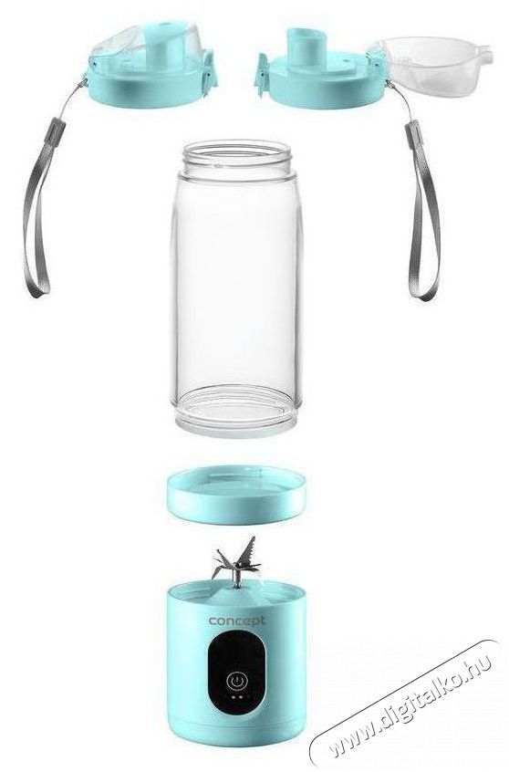 Concept SM4002 Smoothie FitMaker, USB, k&eacute;k turmixg&eacute;p Konyhai term&eacute;kek - Konyhai kisg&eacute;p (elők&eacute;sz&iacute;t&eacute;s / feldolgoz&aacute;s) - Turmixg&eacute;p - 524567