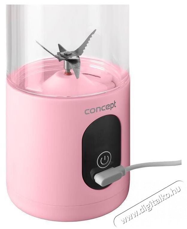 Concept SM4003 Smoothie FitMaker, USB, r&oacute;zsasz&iacute;n turmixg&eacute;p Konyhai term&eacute;kek - Konyhai kisg&eacute;p (elők&eacute;sz&iacute;t&eacute;s / feldolgoz&aacute;s) - Turmixg&eacute;p - 524568
