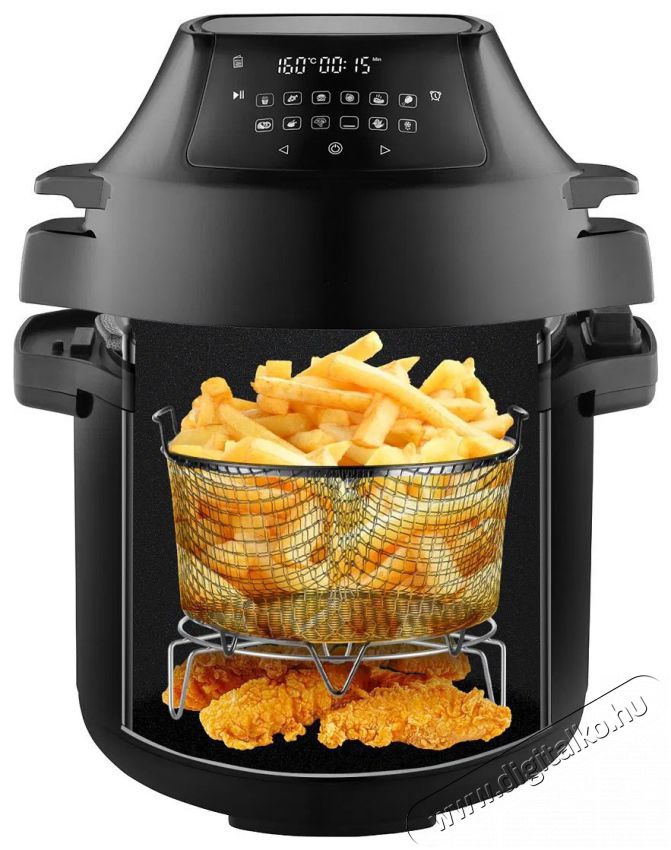 Concept CK8000 COOKERY Konyhai term&eacute;kek - Konyhai kisg&eacute;p (s&uuml;t&eacute;s / főz&eacute;s / hűt&eacute;s / &eacute;telk&eacute;sz&iacute;t&eacute;s) - L&eacute;gkever&eacute;ses főzőg&eacute;p / elektromos kukta / multifunkci&oacute;s s&uuml;tő - 530682