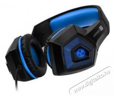 CONNECT CHP-5500-BL BATTLE RNBW Ed.2 - k&eacute;k Audio-Video / Hifi / Multim&eacute;dia - F&uuml;l &eacute;s Fejhallgat&oacute;k - Fejhallgat&oacute; mikrofonnal / headset - 518638