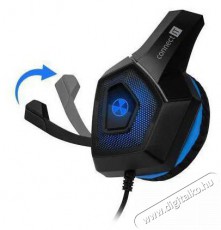 CONNECT CHP-5500-BL BATTLE RNBW Ed.2 - k&eacute;k Audio-Video / Hifi / Multim&eacute;dia - F&uuml;l &eacute;s Fejhallgat&oacute;k - Fejhallgat&oacute; mikrofonnal / headset - 518638