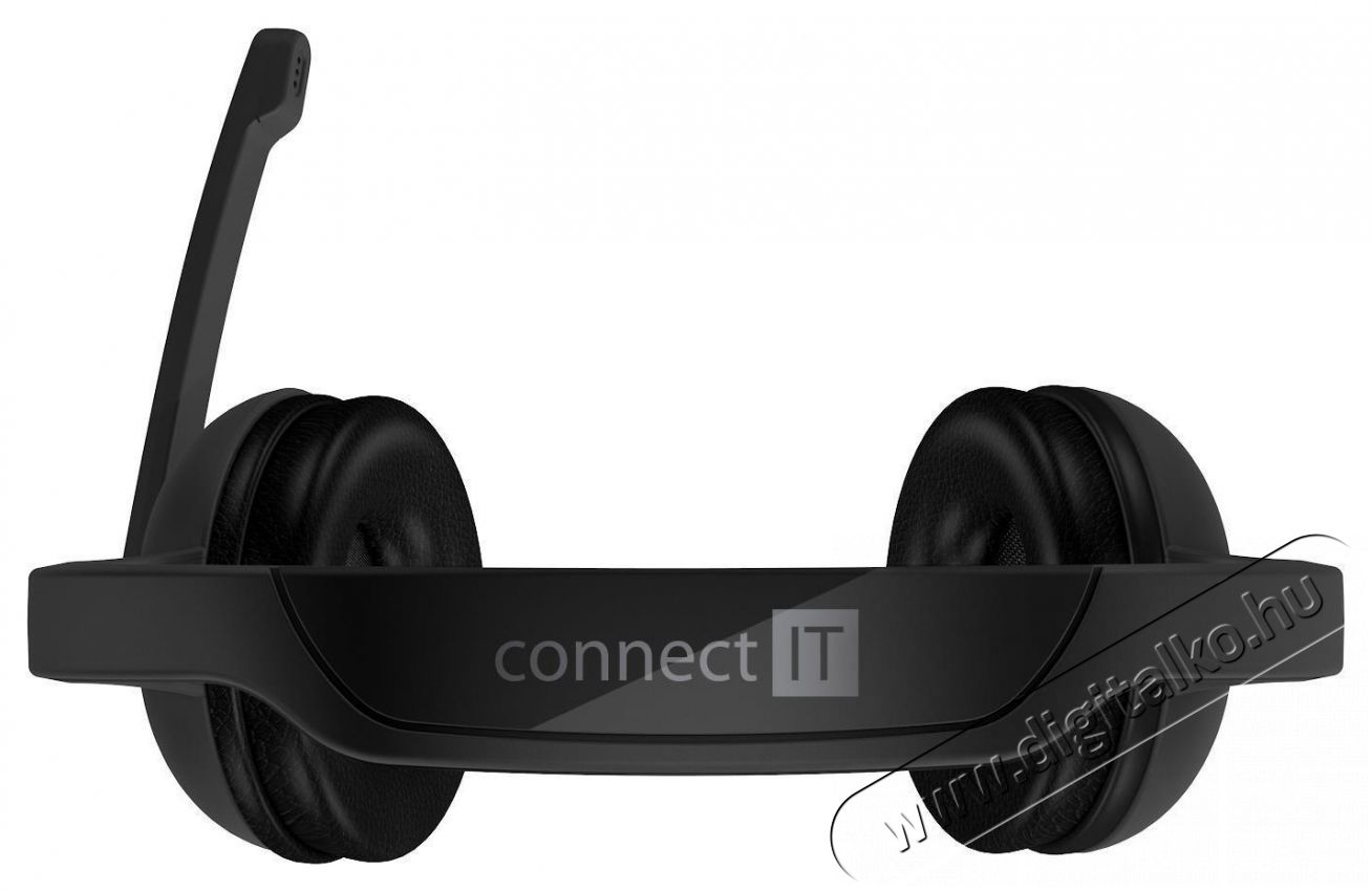  HOME & OFFICE fekete Fejhallgat&oacute; Audio-Video / Hifi / Multim&eacute;dia - F&uuml;l &eacute;s Fejhallgat&oacute;k - Fejhallgat&oacute; mikrofonnal / headset - 529356