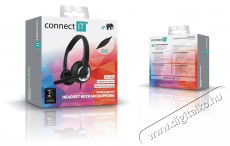  HOME & OFFICE fekete Fejhallgat&oacute; Audio-Video / Hifi / Multim&eacute;dia - F&uuml;l &eacute;s Fejhallgat&oacute;k - Fejhallgat&oacute; mikrofonnal / headset - 529356