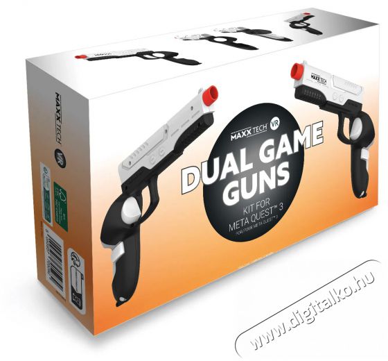 Contact Sales VR Dual Game Guns Kit - Meta Quest 3 Iroda &eacute;s sz&aacute;m&iacute;t&aacute;stechnika - Egy&eacute;b sz&aacute;m&iacute;t&aacute;stechnikai term&eacute;k - 523358