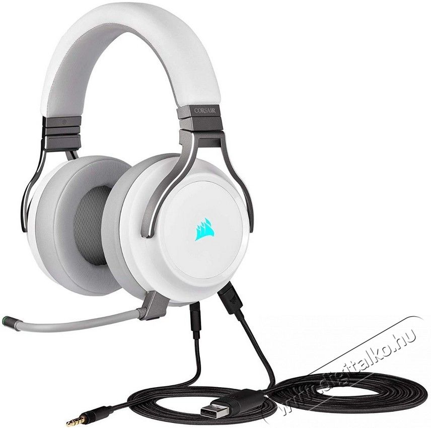 Corsair VIRTUOSO SE RGB Pearl Vezet&eacute;k n&eacute;lk&uuml;li Fejhallgat&oacute; Audio-Video / Hifi / Multim&eacute;dia - F&uuml;l &eacute;s Fejhallgat&oacute;k - Fejhallgat&oacute; - 368873
