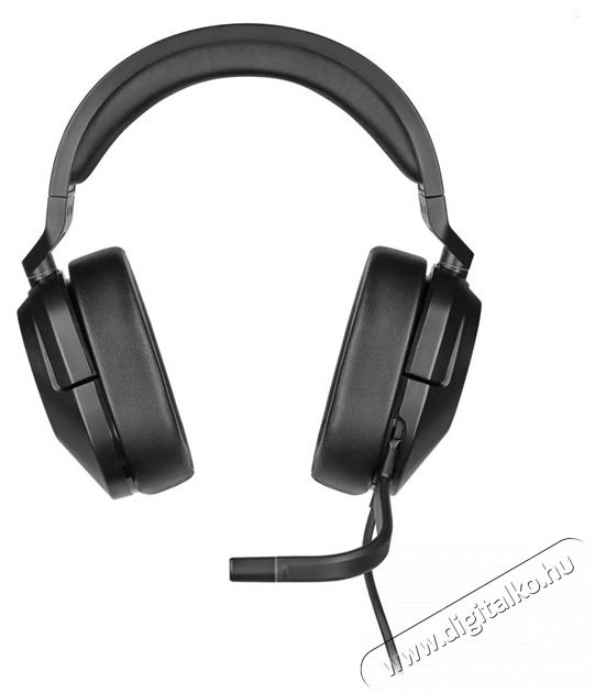 Corsair HS55 Stereo fekete gamer headset Audio-Video / Hifi / Multim&eacute;dia - F&uuml;l &eacute;s Fejhallgat&oacute;k - Fejhallgat&oacute; mikrofonnal / headset - 477630