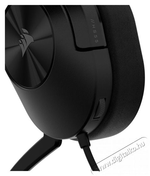 Corsair HS55 Stereo fekete gamer headset Audio-Video / Hifi / Multim&eacute;dia - F&uuml;l &eacute;s Fejhallgat&oacute;k - Fejhallgat&oacute; mikrofonnal / headset - 477630