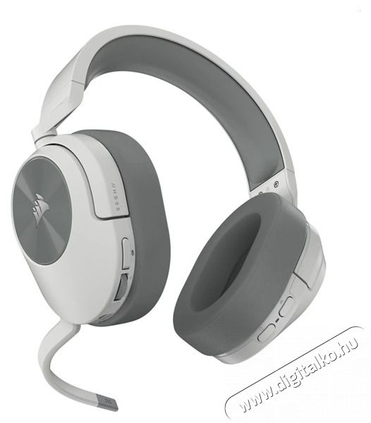 Corsair HS55 vezet&eacute;k n&eacute;lk&uuml;li feh&eacute;r gamer headset Audio-Video / Hifi / Multim&eacute;dia - F&uuml;l &eacute;s Fejhallgat&oacute;k - Fejhallgat&oacute; mikrofonnal / headset - 478668