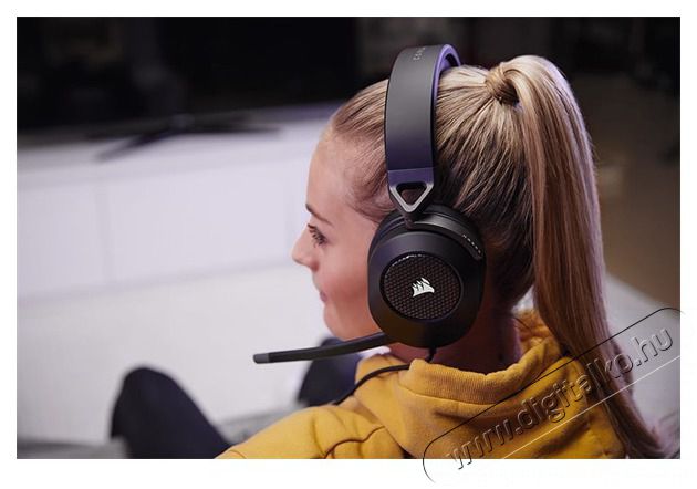 Corsair HS65 Surround fekete gamer headset Audio-Video / Hifi / Multim&eacute;dia - F&uuml;l &eacute;s Fejhallgat&oacute;k - Fejhallgat&oacute; mikrofonnal / headset - 477634