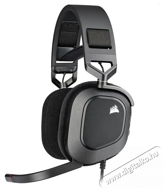 HS80 RGB USB 7.1 fekete gamer headset