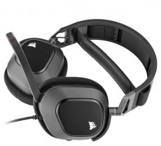 Corsair HS80 RGB USB 7.1 fekete gamer headset Audio-Video / Hifi / Multim&eacute;dia - F&uuml;l &eacute;s Fejhallgat&oacute;k - Fejhallgat&oacute; mikrofonnal / headset - 478678