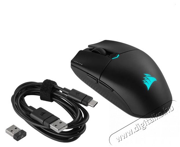 Corsair Katar Elite vezet&eacute;k n&eacute;lk&uuml;li fekete gamer eg&eacute;r Iroda &eacute;s sz&aacute;m&iacute;t&aacute;stechnika - Eg&eacute;r - Vezet&eacute;k n&eacute;lk&uuml;li eg&eacute;r - 478673