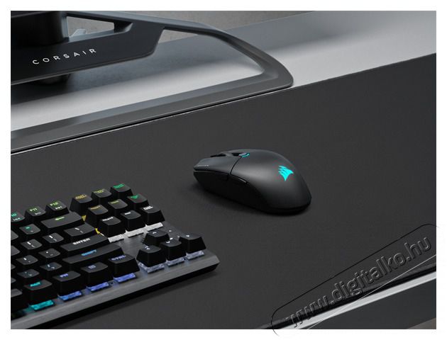 Corsair Katar Elite vezet&eacute;k n&eacute;lk&uuml;li fekete gamer eg&eacute;r Iroda &eacute;s sz&aacute;m&iacute;t&aacute;stechnika - Eg&eacute;r - Vezet&eacute;k n&eacute;lk&uuml;li eg&eacute;r - 478673
