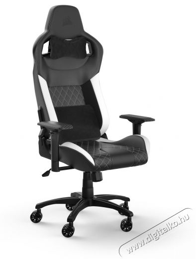 Corsair T1 RACE (2023) Leatherette Black and White Iroda &eacute;s sz&aacute;m&iacute;t&aacute;stechnika - Egy&eacute;b sz&aacute;m&iacute;t&aacute;stechnikai term&eacute;k - 518279
