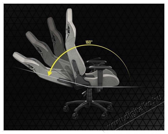 Corsair T3 RUSH (2023) Fabric Grey and White Iroda &eacute;s sz&aacute;m&iacute;t&aacute;stechnika - Egy&eacute;b sz&aacute;m&iacute;t&aacute;stechnikai term&eacute;k - 518276