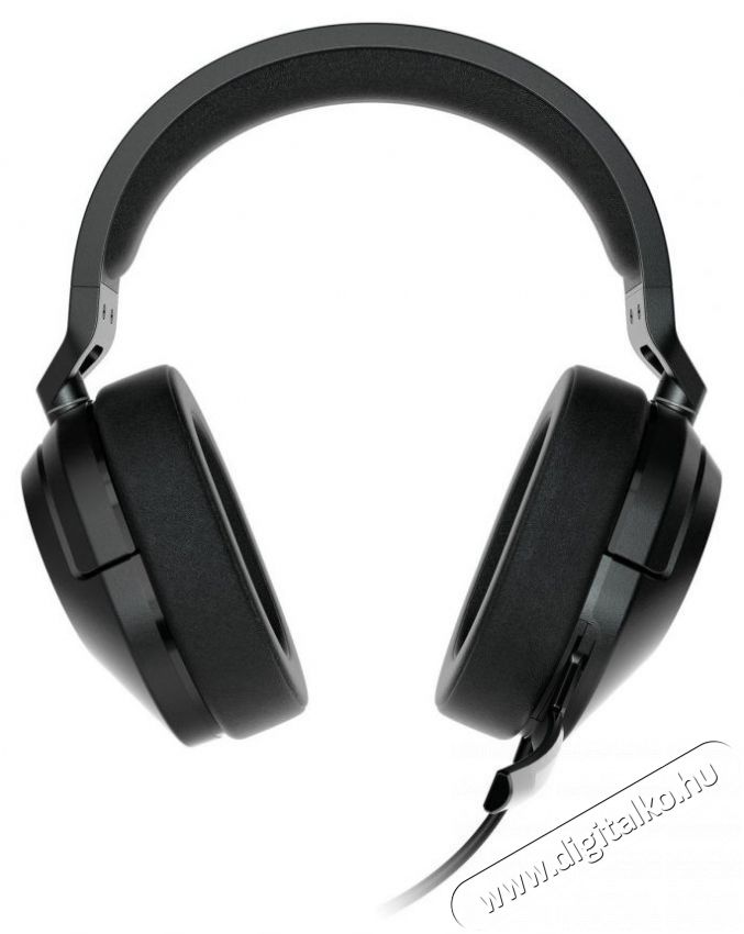 Corsair HS55 Stereo Carbon Fejhallgat&oacute; Audio-Video / Hifi / Multim&eacute;dia - F&uuml;l &eacute;s Fejhallgat&oacute;k - Fejhallgat&oacute; mikrofonnal / headset - 529357