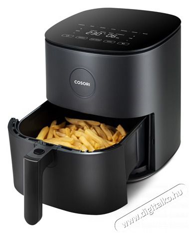 Cosori CAF-L501-KEU FORR&Oacute;LEVEGŐS S&Uuml;TŐ Konyhai term&eacute;kek - Konyhai kisg&eacute;p (s&uuml;t&eacute;s / főz&eacute;s / hűt&eacute;s / &eacute;telk&eacute;sz&iacute;t&eacute;s) - L&eacute;gkever&eacute;ses főzőg&eacute;p / elektromos kukta / multifunkci&oacute;s s&uuml;tő - 470605