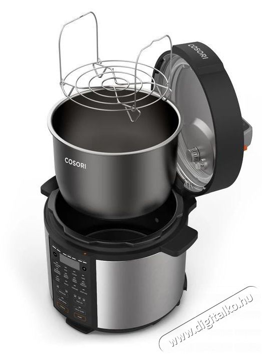 Cosori CMC-CO601-SEU Multicooker CMC 5, 7 l Konyhai term&eacute;kek - Konyhai kisg&eacute;p (s&uuml;t&eacute;s / főz&eacute;s / hűt&eacute;s / &eacute;telk&eacute;sz&iacute;t&eacute;s) - L&eacute;gkever&eacute;ses főzőg&eacute;p / elektromos kukta / multifunkci&oacute;s s&uuml;tő - 500758