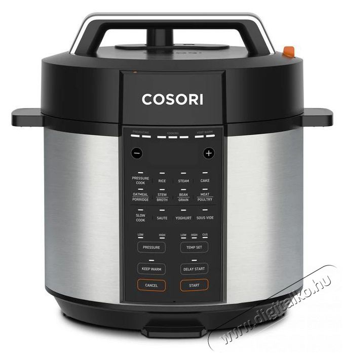 Cosori CMC-CO601-SEU Multicooker CMC 5, 7 l Konyhai term&eacute;kek - Konyhai kisg&eacute;p (s&uuml;t&eacute;s / főz&eacute;s / hűt&eacute;s / &eacute;telk&eacute;sz&iacute;t&eacute;s) - L&eacute;gkever&eacute;ses főzőg&eacute;p / elektromos kukta / multifunkci&oacute;s s&uuml;tő - 500758