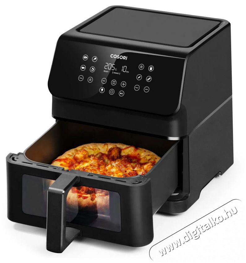 Cosori P653 Premium II Plus Chef Edition Konyhai term&eacute;kek - Konyhai kisg&eacute;p (s&uuml;t&eacute;s / főz&eacute;s / hűt&eacute;s / &eacute;telk&eacute;sz&iacute;t&eacute;s) - L&eacute;gkever&eacute;ses főzőg&eacute;p / elektromos kukta / multifunkci&oacute;s s&uuml;tő - 523367