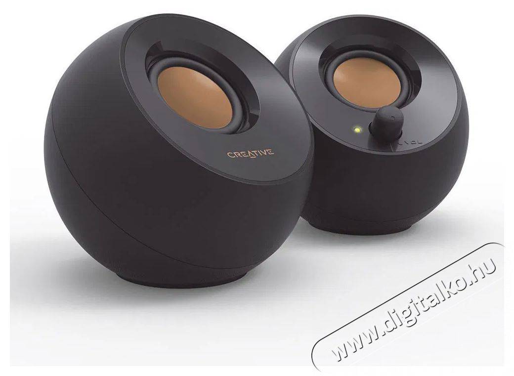 CREATIVE Pebble Black Audio-Video / Hifi / Multim&eacute;dia - Hangfal - Hangfalszett - Hangsz&oacute;r&oacute; k&aacute;bel / csatlakoz&oacute; - 523403