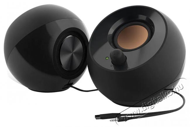 CREATIVE Pebble Black Audio-Video / Hifi / Multim&eacute;dia - Hangfal - Hangfalszett - Hangsz&oacute;r&oacute; k&aacute;bel / csatlakoz&oacute; - 523403