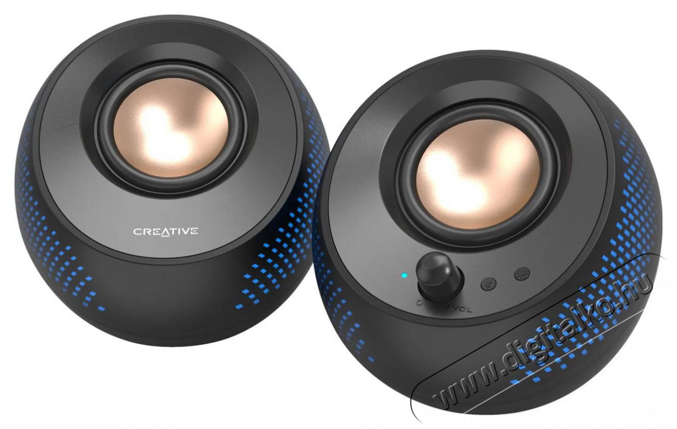 CREATIVE Pebble X fekete Audio-Video / Hifi / Multim&eacute;dia - Hangfal - Hangfalszett - Hangsz&oacute;r&oacute; k&aacute;bel / csatlakoz&oacute; - 523398