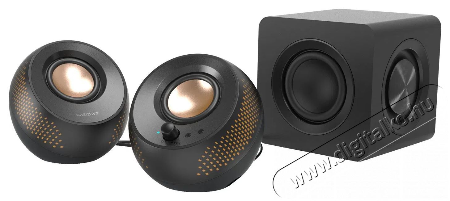 CREATIVE Pebble X Plus fekete Audio-Video / Hifi / Multim&eacute;dia - Hangfal - Hangfalszett - Hangfalszett - 523397
