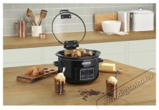 CrockPot Lass&uacute;főző 4,7 l fekete Konyhai term&eacute;kek - Konyhai kisg&eacute;p (s&uuml;t&eacute;s / főz&eacute;s / hűt&eacute;s / &eacute;telk&eacute;sz&iacute;t&eacute;s) - L&eacute;gkever&eacute;ses főzőg&eacute;p / elektromos kukta / multifunkci&oacute;s s&uuml;tő - 523405