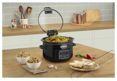 CrockPot Lass&uacute;főző 4,7 l fekete Konyhai term&eacute;kek - Konyhai kisg&eacute;p (s&uuml;t&eacute;s / főz&eacute;s / hűt&eacute;s / &eacute;telk&eacute;sz&iacute;t&eacute;s) - L&eacute;gkever&eacute;ses főzőg&eacute;p / elektromos kukta / multifunkci&oacute;s s&uuml;tő - 523405
