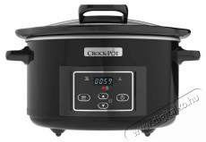 CrockPot Lass&uacute;főző 4,7 l fekete Konyhai term&eacute;kek - Konyhai kisg&eacute;p (s&uuml;t&eacute;s / főz&eacute;s / hűt&eacute;s / &eacute;telk&eacute;sz&iacute;t&eacute;s) - L&eacute;gkever&eacute;ses főzőg&eacute;p / elektromos kukta / multifunkci&oacute;s s&uuml;tő - 523405