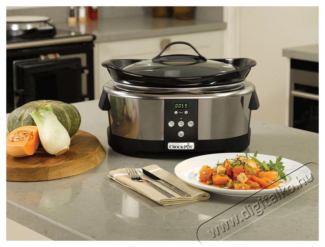 CrockPot SCCPBPP605 Konyhai term&eacute;kek - Konyhai kisg&eacute;p (s&uuml;t&eacute;s / főz&eacute;s / hűt&eacute;s / &eacute;telk&eacute;sz&iacute;t&eacute;s) - L&eacute;gkever&eacute;ses főzőg&eacute;p / elektromos kukta / multifunkci&oacute;s s&uuml;tő - 523410